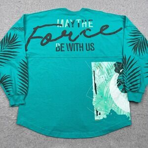 Disney Star Wars Spirit Jersey Size Large Rebel Leader May The Force Be With Us